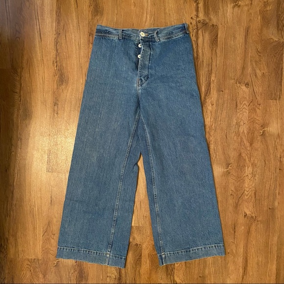 Jesse Kamm sailor pants in denim - Picture 4 of 6